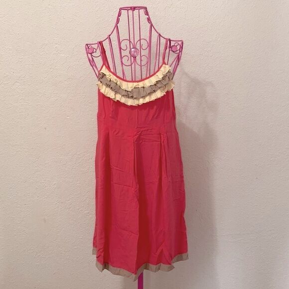 Imaginary voyage pink summer dress - Picture 3 of 16